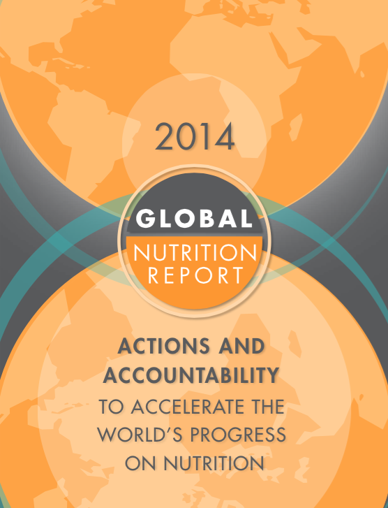 2014 Global Nutrition Report Cover